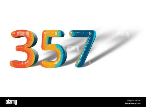 3D Lotto Number: 357 .